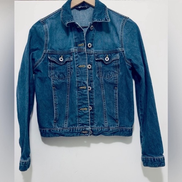 Vintage Classic Mavi “The Kathy Trucker” Blue Denim Jacket, Women’s Size Small - Picture 1 of 10